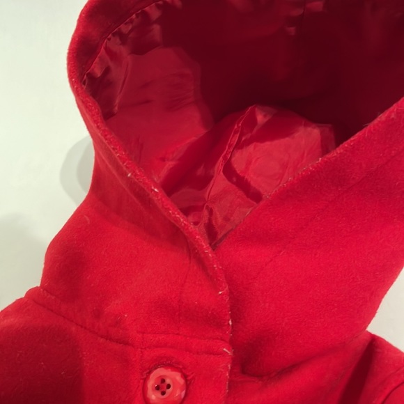 Gymboree Dress Up Red Hooded Ponchu (12 to 18 months) - Picture 3 of 6